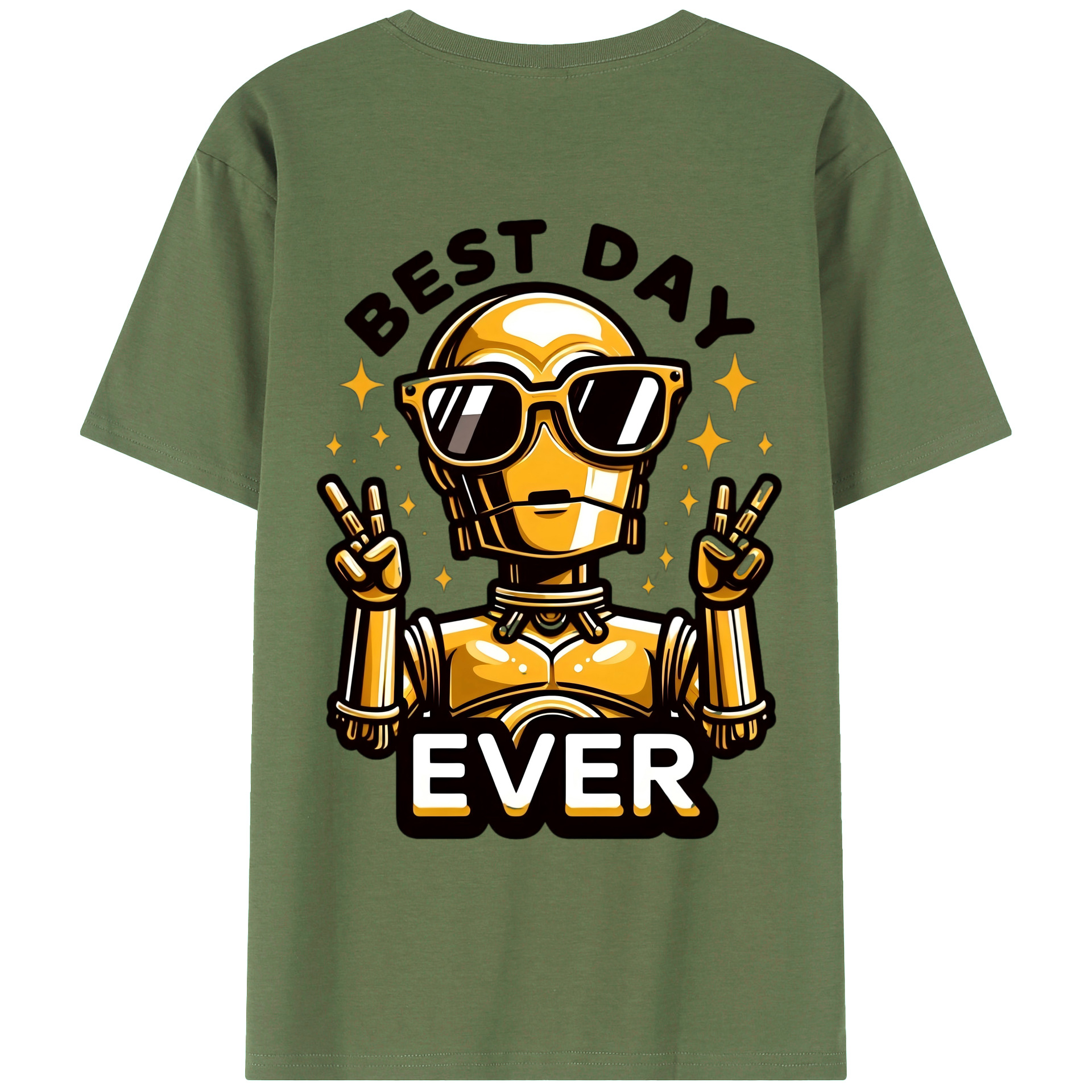 （画像用） スター・ウォーズ Star Wars 綿100％ メンズ半袖Tシャツ（バックプリント） 通気性
